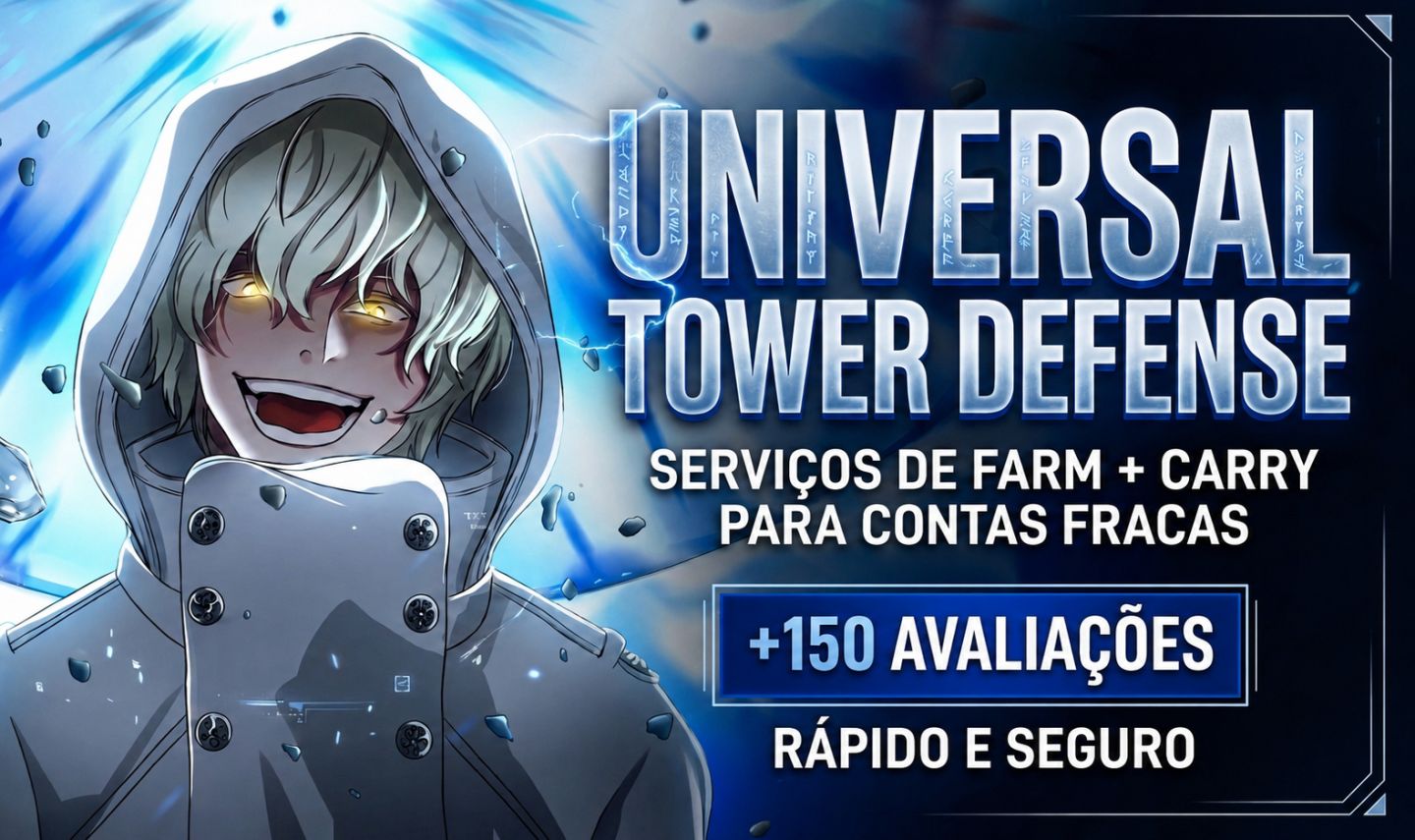SERVIÇOS E META FARM | UNIVERSAL TOWER DEFENSE | UTD Z