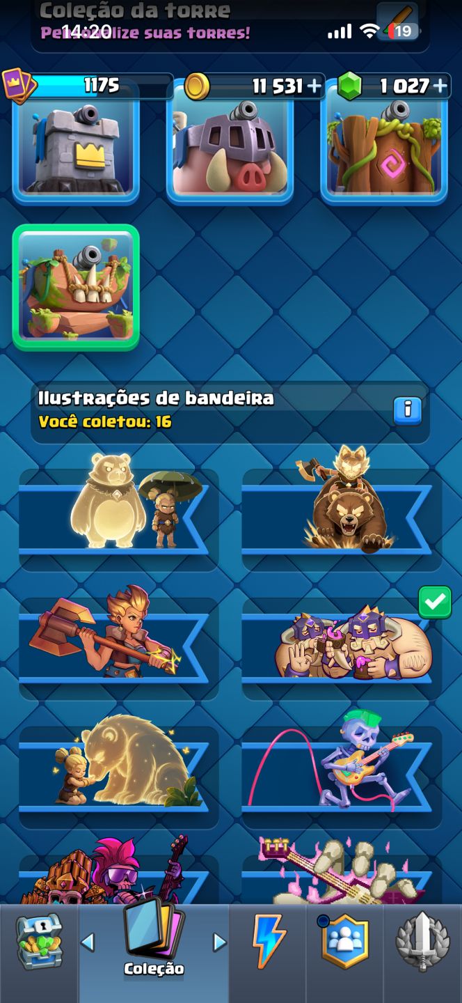 CONTA CLASH ROYALE 7K TROFEU + passe bebe dragão