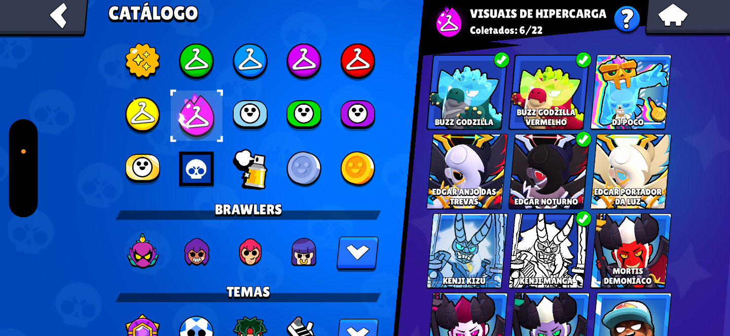 Conta de Brawl stars com 55k de troféus