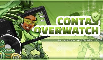 CONTAS DE OVERWATCH COM NÚMERO VERIFICADO PRONTAS PARA O RANKED