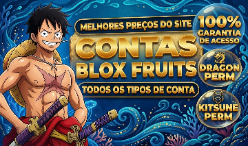 [CONTA 10000% VITALÍCIA] BLOX FRUITS: DRAGON+GODHUMAN+LEVEL MAX+RAÇAS MELHORES