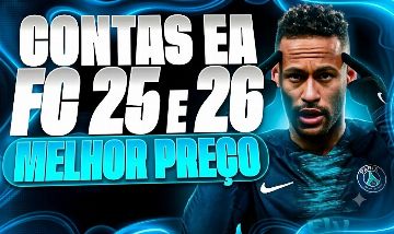 CONTAS EA FC 25/26 COM O MENOR PREÇO (FULL ACESSO OU COMPARTILHADO)