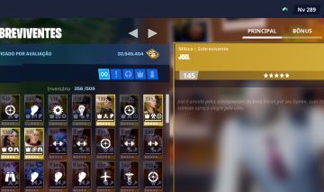 FORTNITE FOCADA STW PL136 MAX | NV289 | ARMAS 144 | HERÓIS META | CONTA COMPLETA