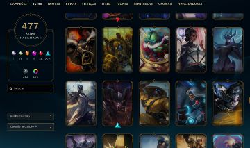 [PROMOÇÃO] Conta de Colecionador - Black Alistar, UFO Corki, Ahri do Faker e +