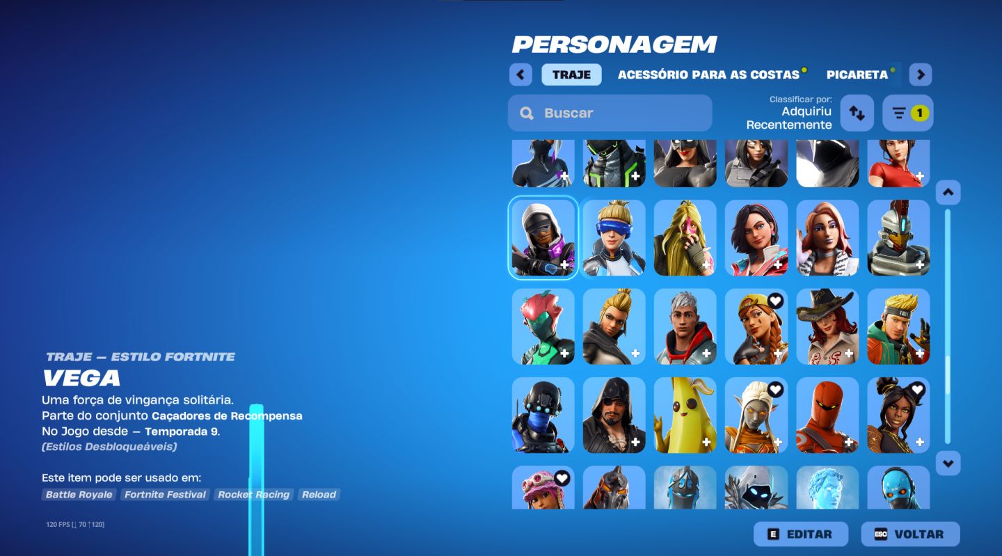 CONTA FORTNITE + SALVE O MUNDO FUNDADOR PARA SAIR HOJE