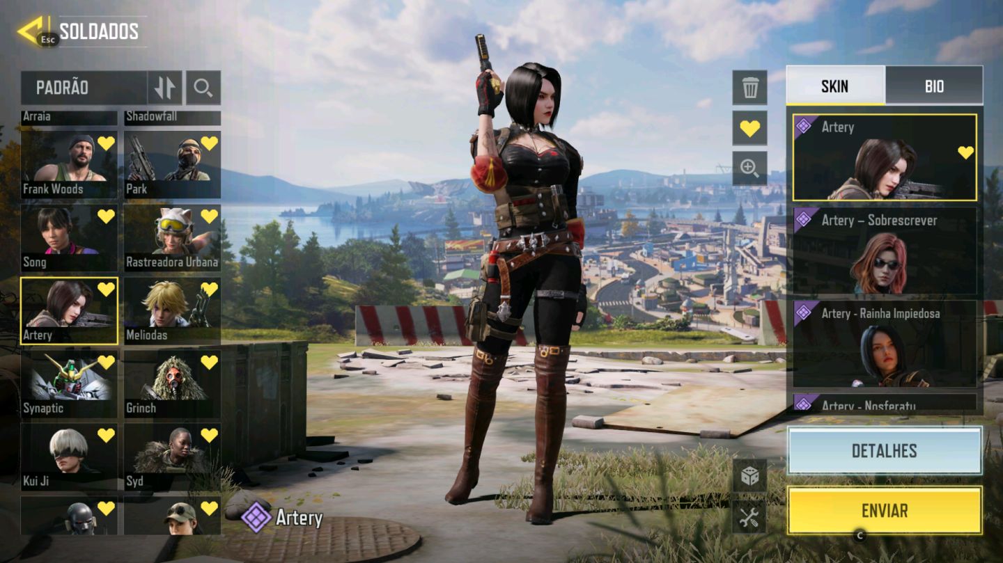 COM CALL OF DUTY MOBILE CO VÁRIAS MITICAS E LENDÁRIAS