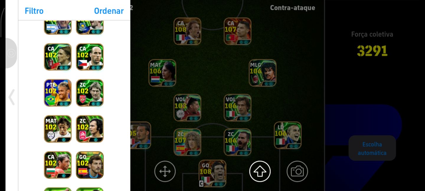 Conta efootbal