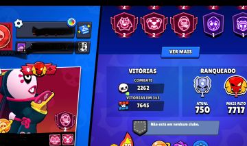 CONTA BRAW STARS MUITO BOA, 57k Trofeus