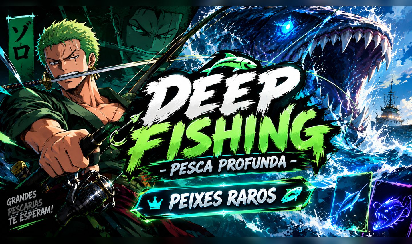 Pesca Profunda / Deep Fishing | DESCONTO SÓ AGORAA