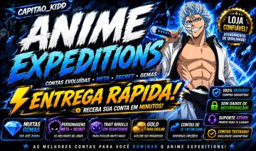 Anime Expeditions | Contas Meta + Secret + Gems