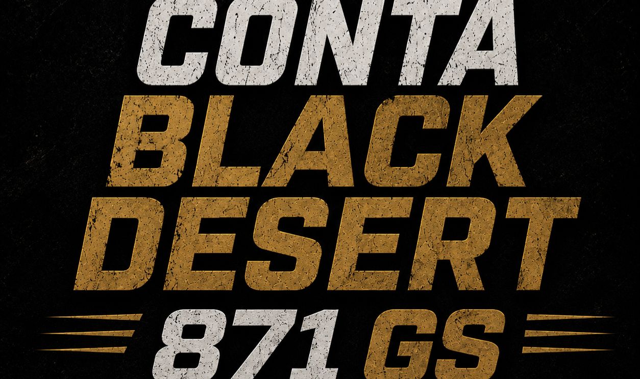 Conta black desert 871 GS