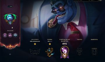 LEAGUE OF LEGENDS COM MAIS DE 200 SKINS