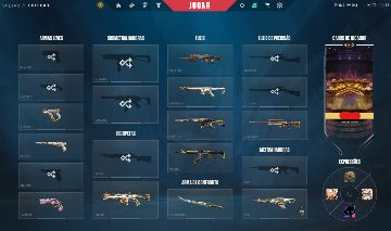 CONTA VALORANT DIAMANTE 2 + CHAMPIONS 2024/2025 + SOBERANIA 2.0 COMPLETA