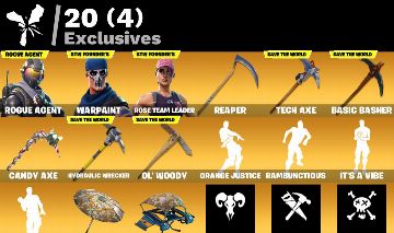 [IMPERDIVEL] conta de fortnite s4 Full +STW OG