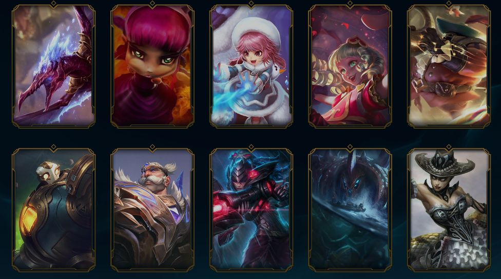 CONTA LEAGUE OF LEGENDS NÍVEL 599 5 Skin Ultimate