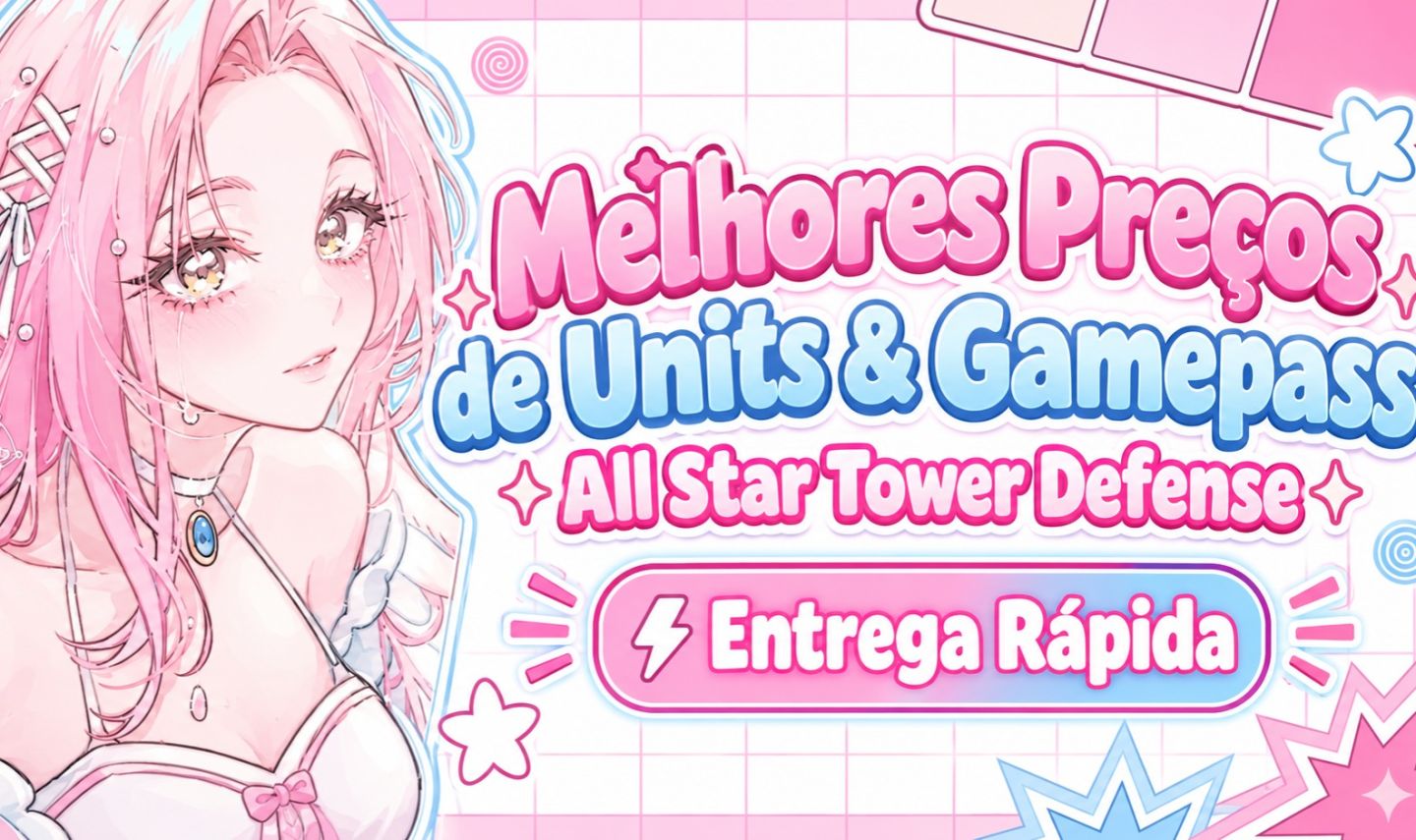 [ALL STAR TOWER DEFENSE] MELHORES PREÇOS DE UNITS E GAMEPASS!!!
