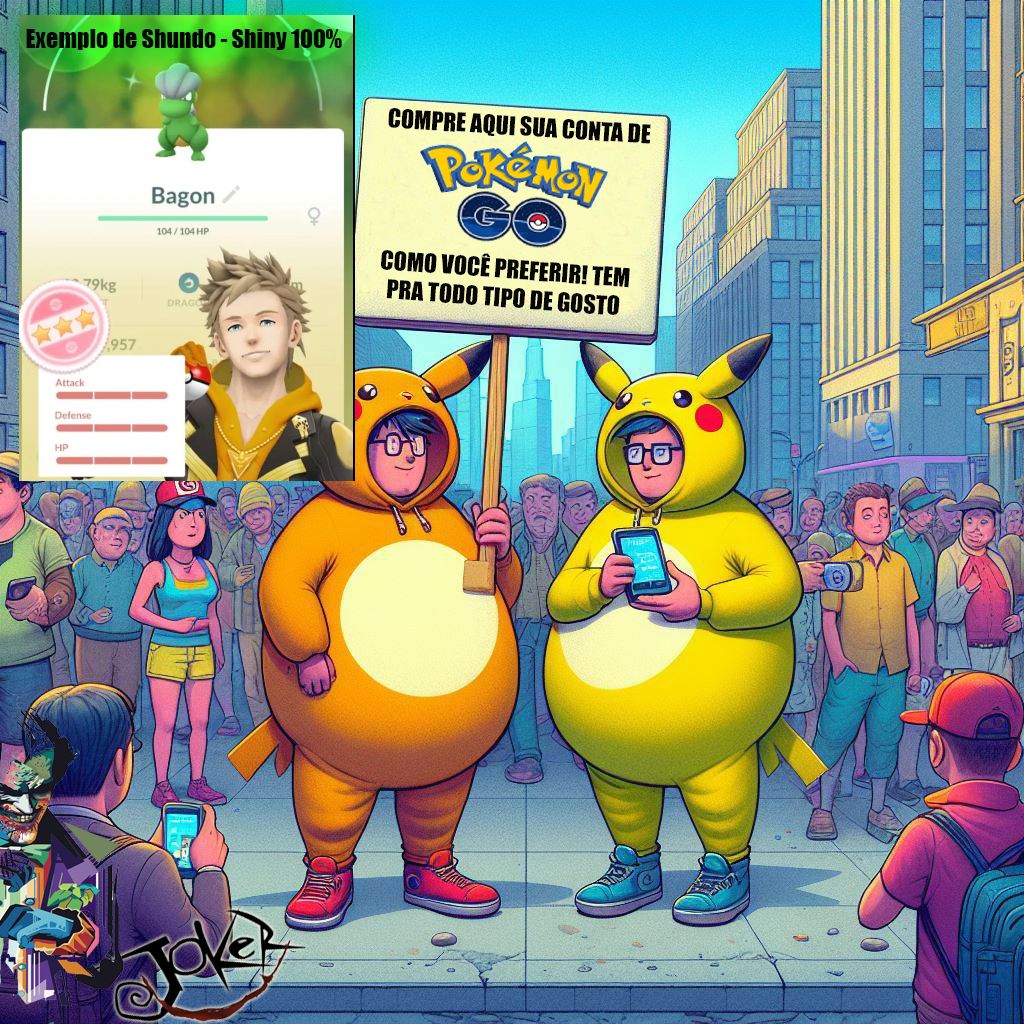 CONTA INICIAL POKEMON GO Lvl 30+/ 40+ / 50+ / 60+ [ENTREGA RÁPIDA]