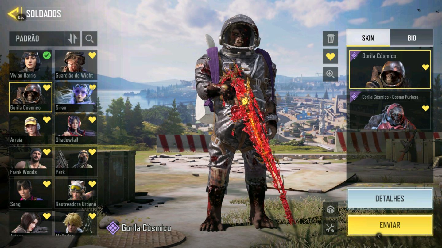 COM CALL OF DUTY MOBILE CO VÁRIAS MITICAS E LENDÁRIAS