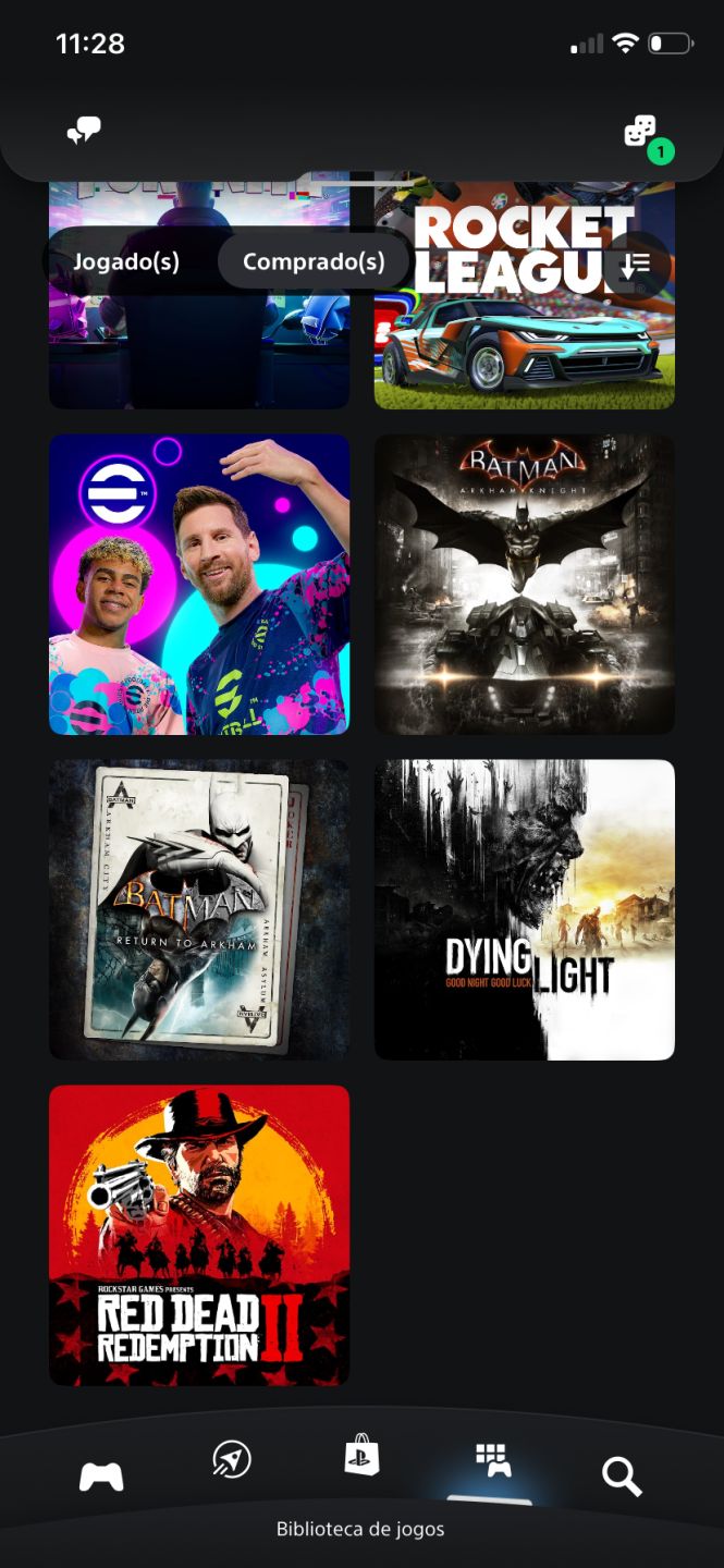 CONTA PSN COMPLETA | RDR2 + RE7 + BATMAN + MK11 + DMC5 + HADES
