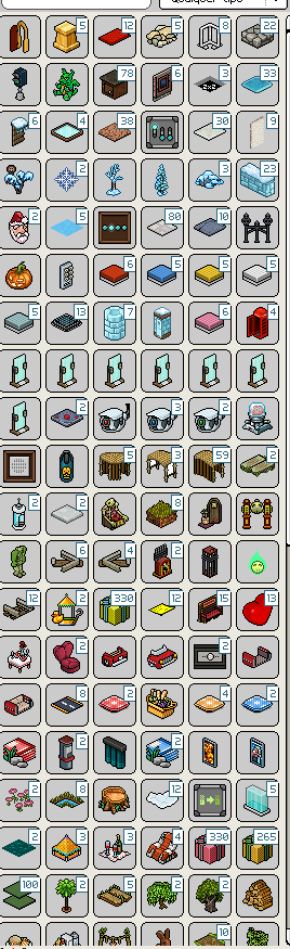 Conta habbo 2010 com 1.8k moedas, com coroa nobre