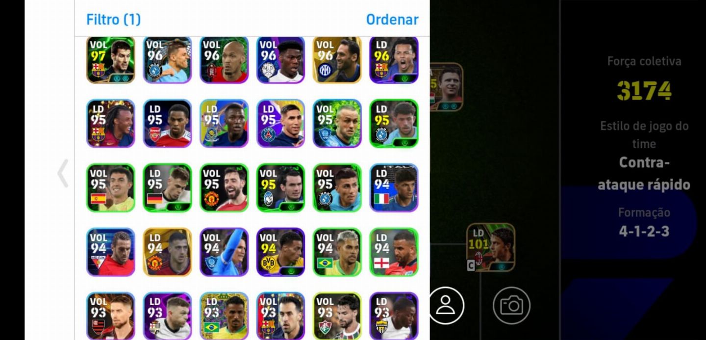 CONTA DE EFOOTBALL A VENDA