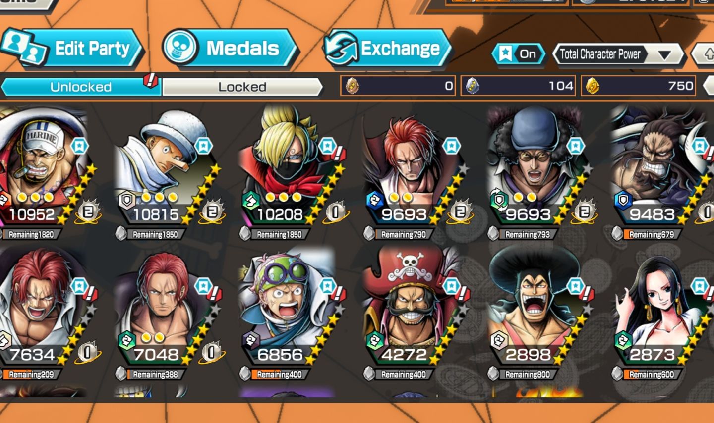 Conta de OPBR| com Akainu e +6 EXTREME