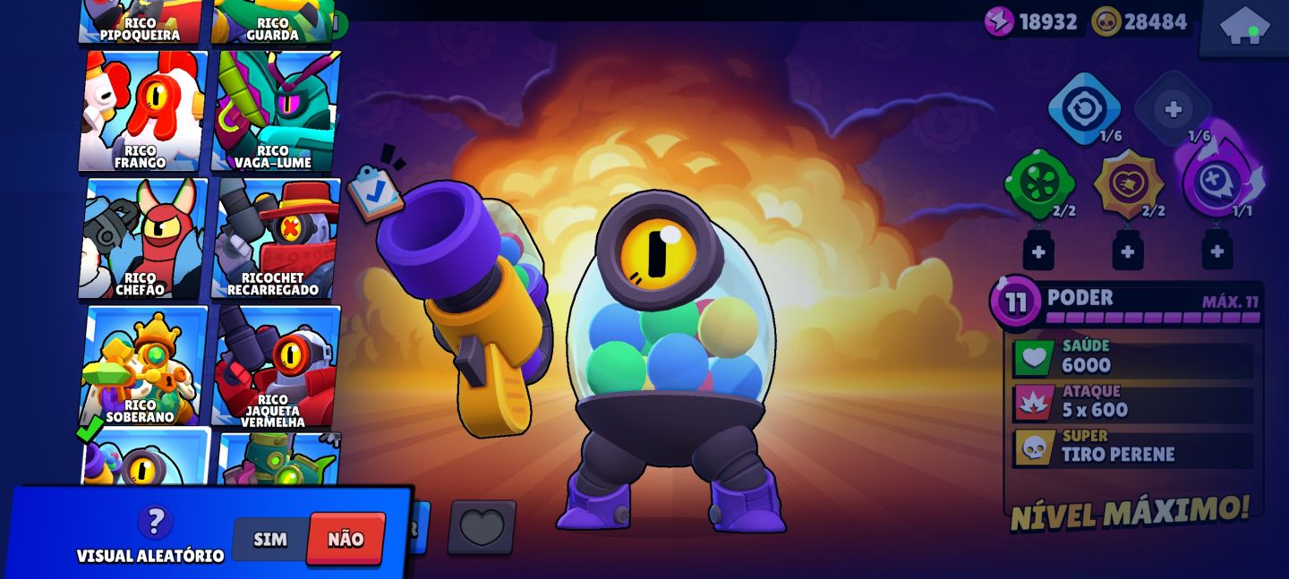 CONTA MONSTRO BRAWL STARS | +87.8K Troféus, Vários Passes Comprados, Passes Rank