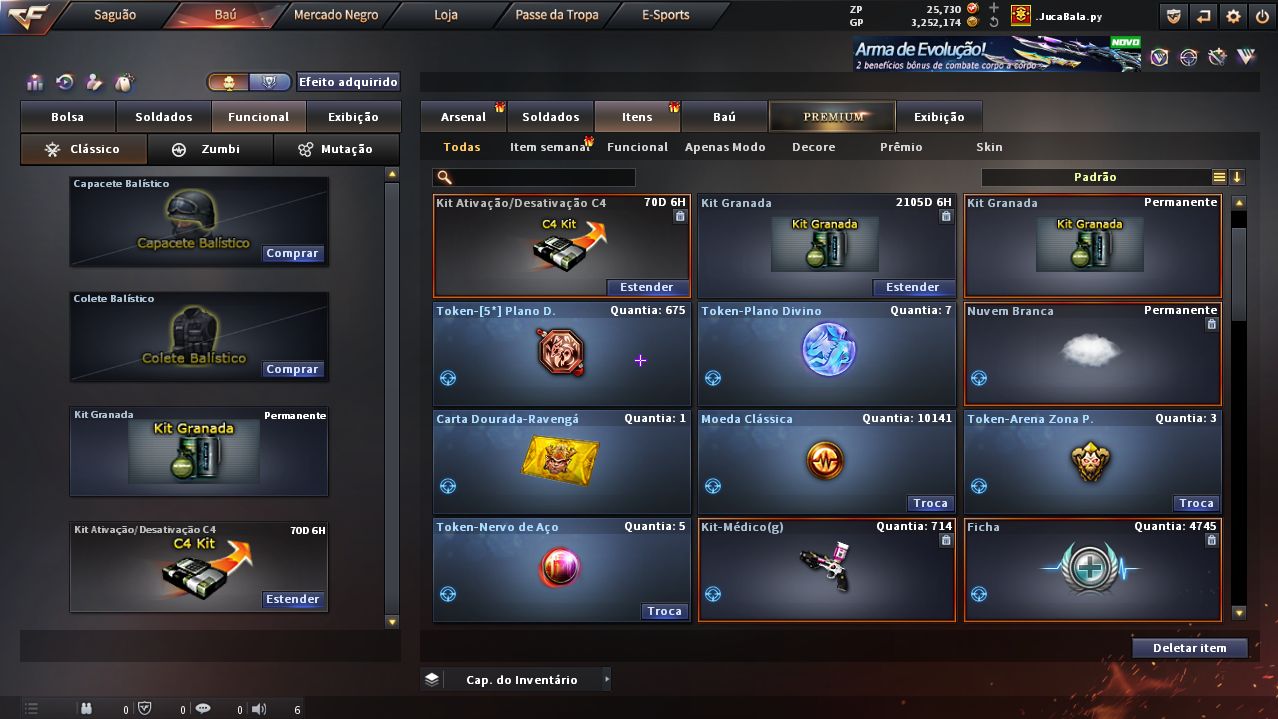 Conta Crossfire marechal vermelho, 7vip buff9 mz, unico dono email/rank on