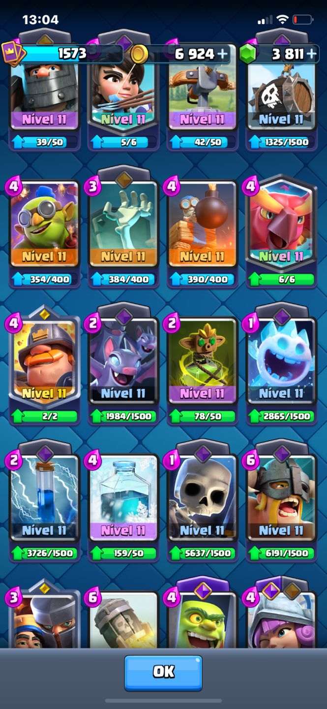 Conta clash Royale