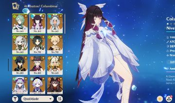 GENSHIN Columbina, Mualani, Xilonem, Kinich, Lyeny, Baizuh, Nahida+bis e+