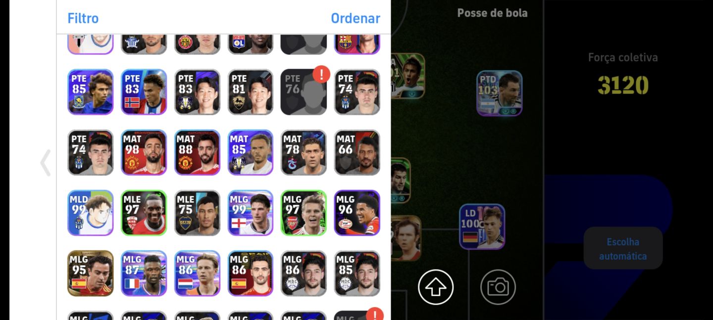 Conta de efootball no precinho