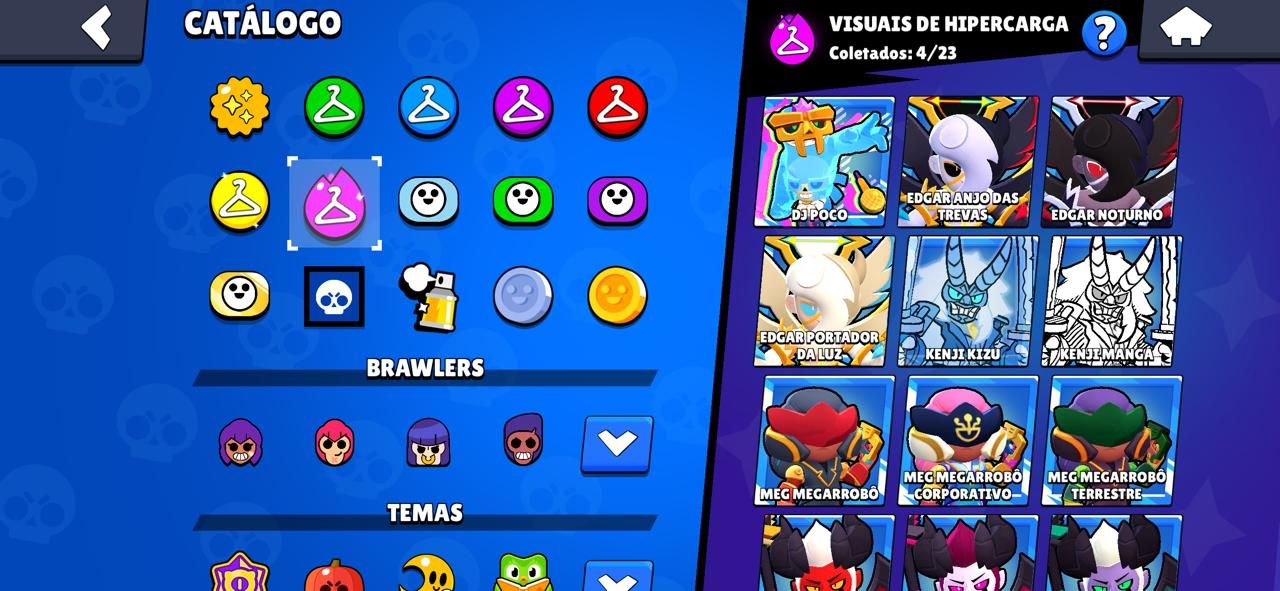 CONTA BRAWL STARS | 29.4K | BRAWLERS (106/106) |SHELLY ESTELAR+81 HIPERCARGAS