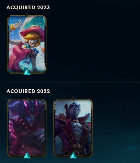 Conta mestre 1k+ pdl 62% WR || sem rico de ban || muitas skins + 20 baús