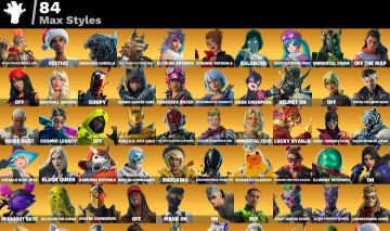 Conta De Fortnite 198 skins , FNCS pickaxe, Serenata, Full Tryhard !