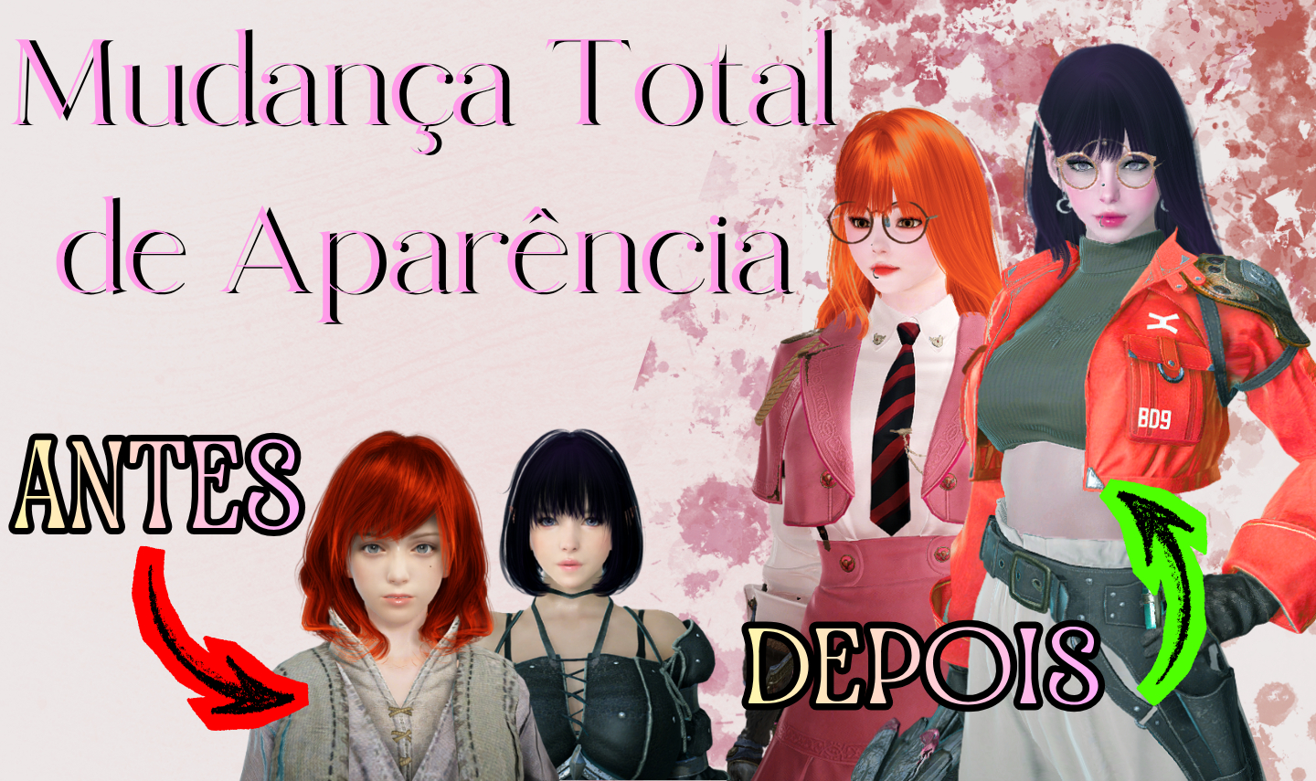 PERSONALIZAÇÃO DE PERSONAGEM [QUALQUER CLASSE] BLACK DESERT