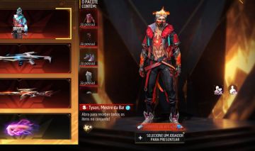 LOJA PRIME SETEMBRO - FREE FIRE (RAMPAGE, EVOLUTIVAS PUNHO E MUITO + )