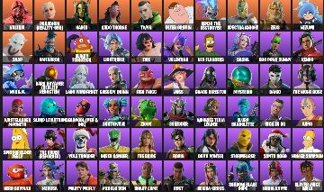 Conta Fortnite 155 Skins com Peter Griffin, Homer e Solid Snake