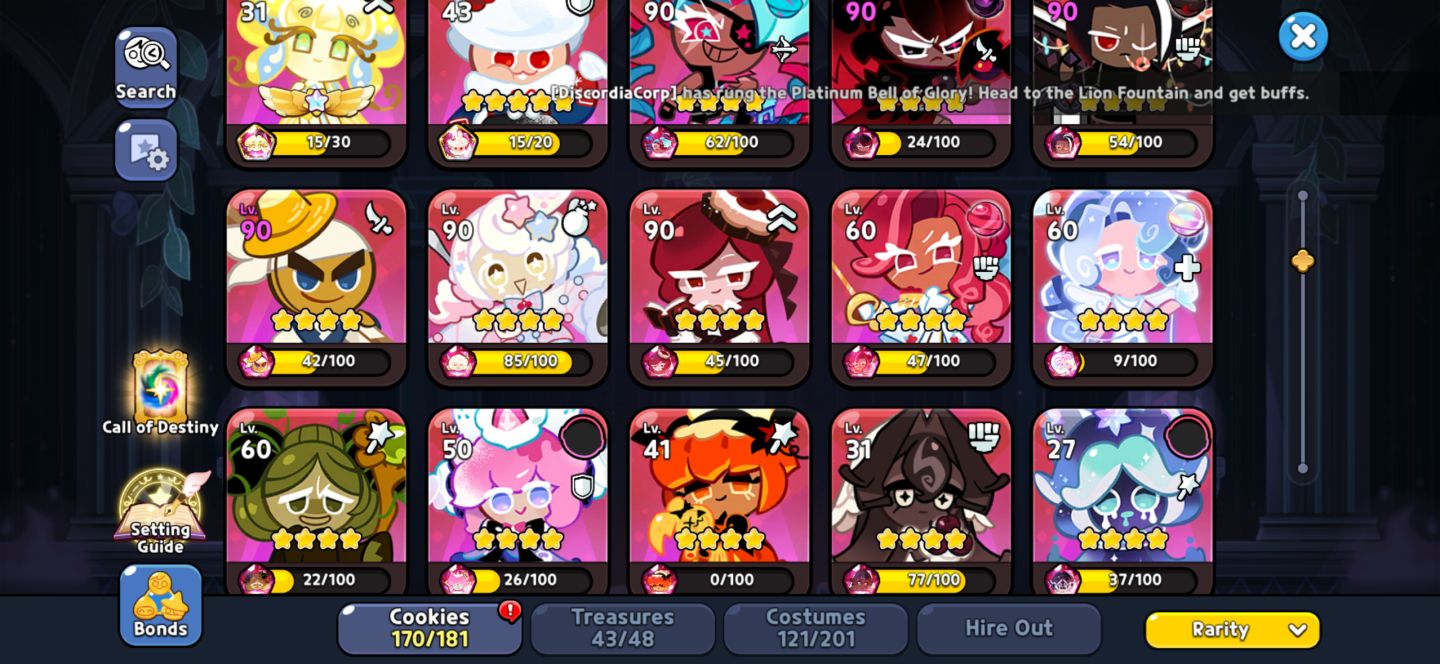 Conta de cookie run upada
