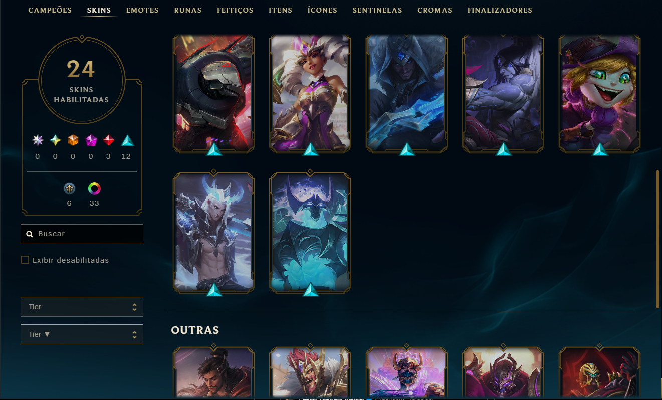 Conta Mestre 100lp 60% WR mmr alto