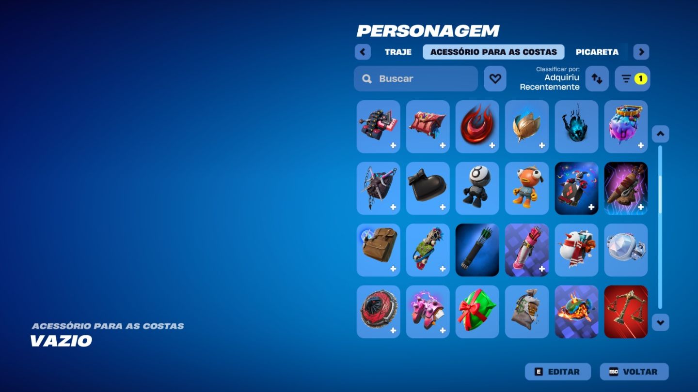 Conta Fortnite com varios personagens lendarios