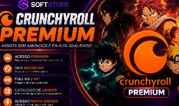 CRUNCHYROLL PREMIUM | OFERTA ESPECIAL | SUPORTE GARANTIDO