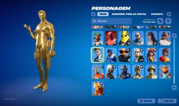 Conta fortnite +1300 itens todos passes completos CAP2 e +