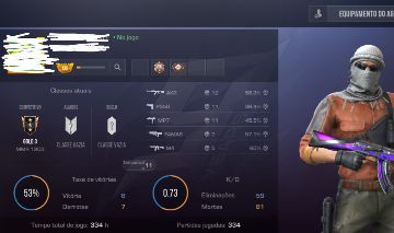 Conta de Standoff 2 Mediana. Com algumas skins e golds.