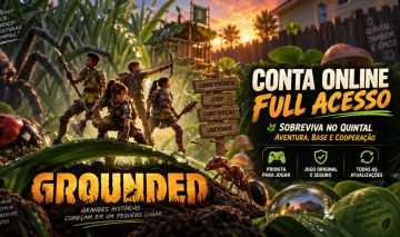 CONTA STEAM GROUNDED (SOMENTE SUA)