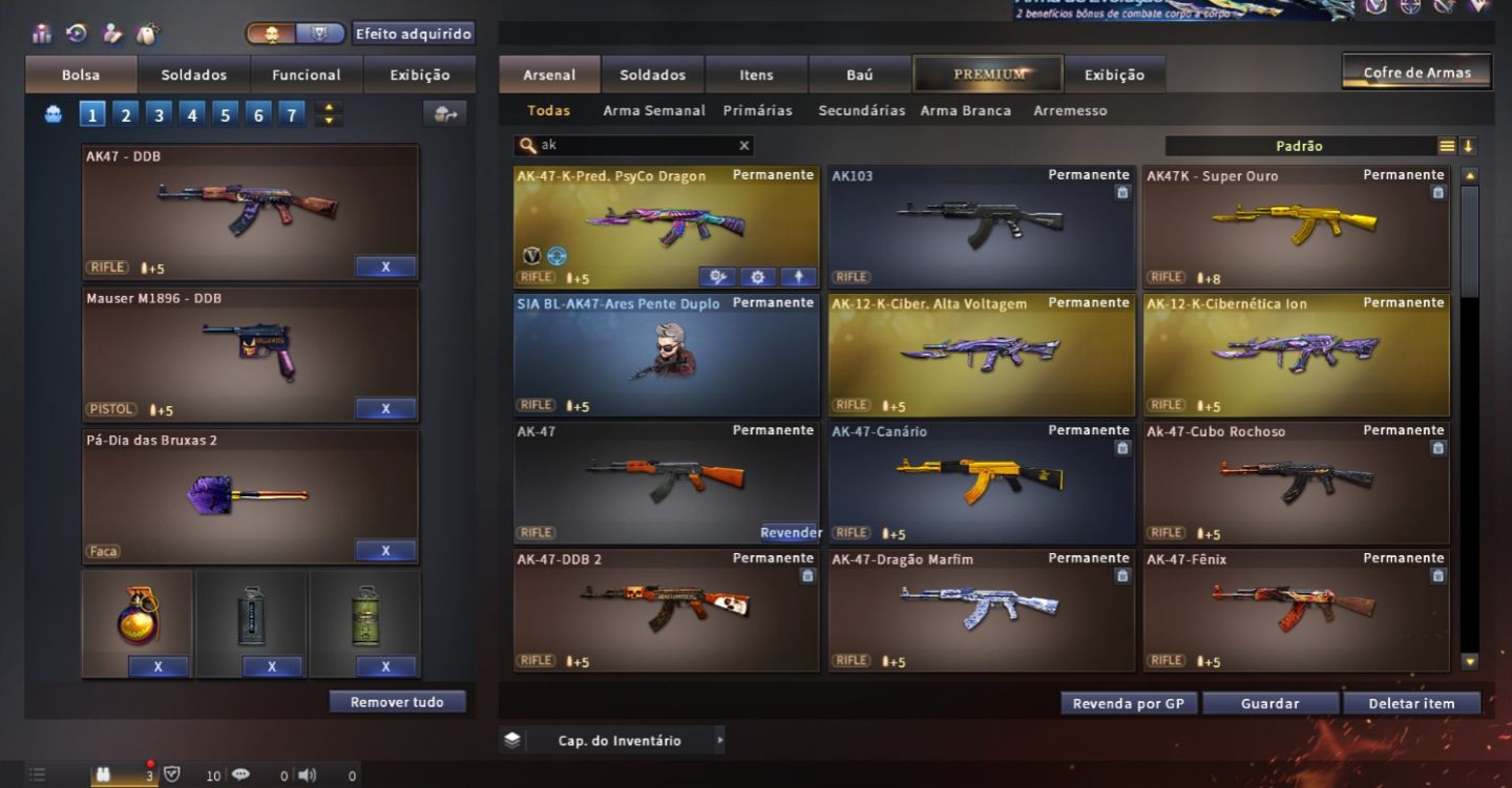 CONTA CROSSFIRE AL COM MUITOS MN RAROS!!!