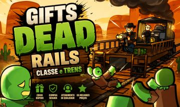 || MENOR PREÇO DO MERCADO || DEAD RAILS (TRILHOS MORTOS) CLASSES + TRENS