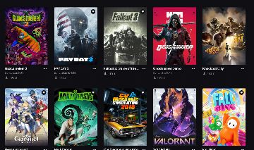 Conta epic com varios jogos e algumas - Epic Games - GGMAX