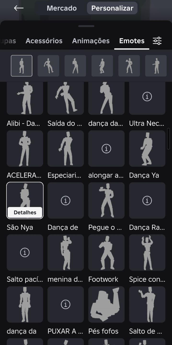 Conta de roblox feminina