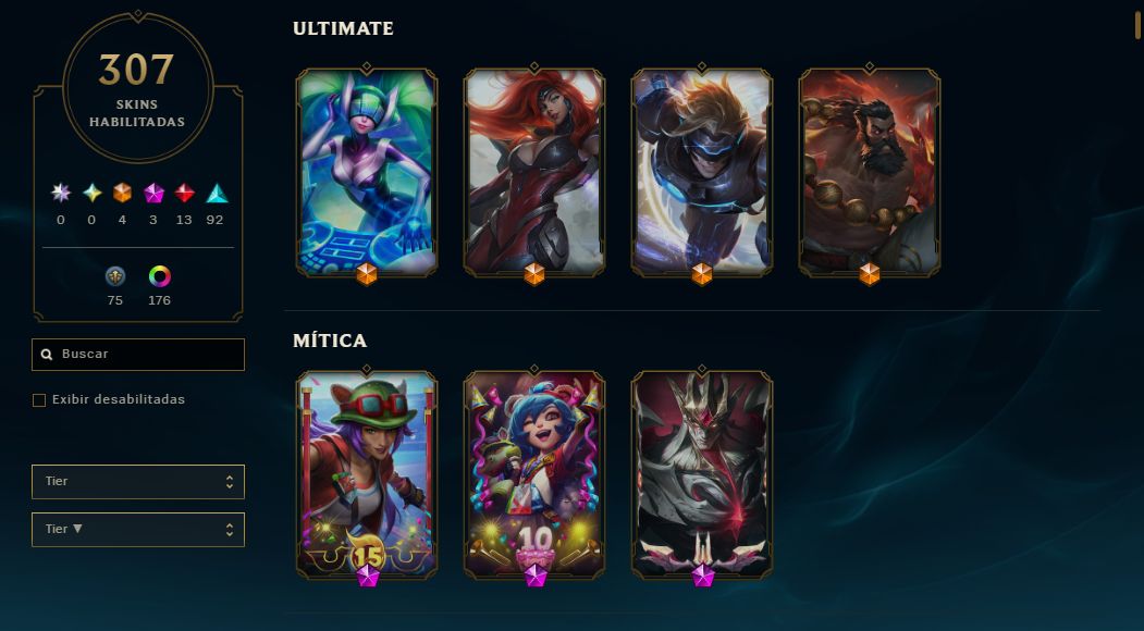 CONTA DE LOL , MESTRE 633 PDLS