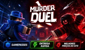 DUELOS DE ASSASSINATO MURDER DUELS BUNDLE CHROMA BÔNUS ITENS XP VIP LOJA GIFT GP